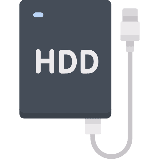 External Hard Drive Icon