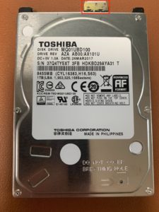 Toshiba USB External Drive Recovery