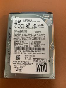 Hitachi HTS725050A9A362 500GB Hard Drive With Bad Head