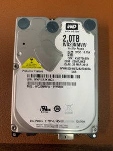 WD20NMVW 2TB Drive