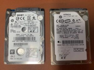 Two Hitachi drives from Macs that stopped working