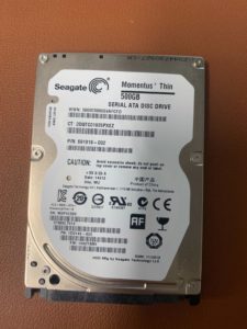 Seagate Momentus Thin 500GB Laptop Drive