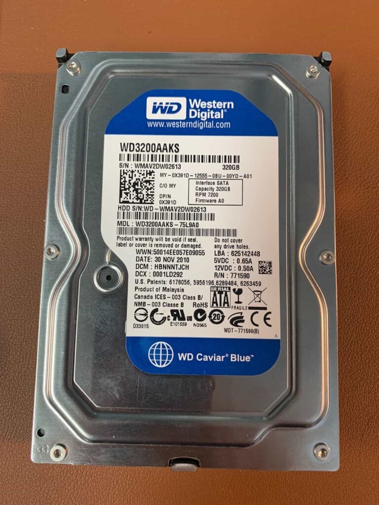 WD3200AAKS WD Hard Drive Making Noise