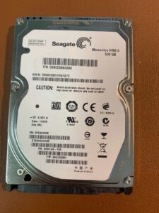 500GB Seagate Mobile Drive with 1 bad head
