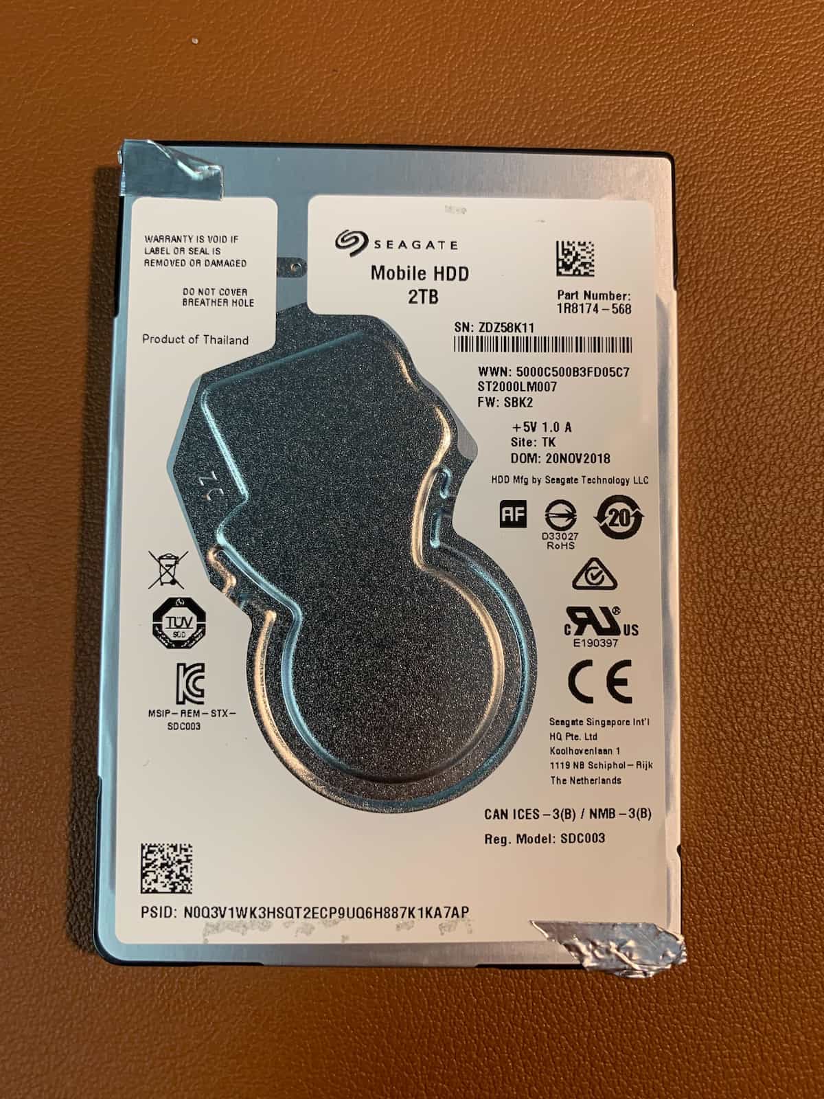 Seagate Rosewood ST2000LM007 Recovery 2 Seagate Rosewood ST2000LM007 Hard Drive