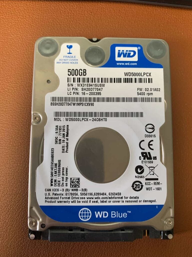 Quick Western Digital WD5000LPCX Recovery 2 WD5000LPCX Recovery