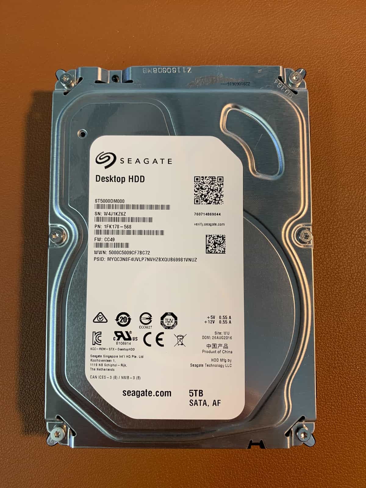 Seagate ST5000DM000 Recovery