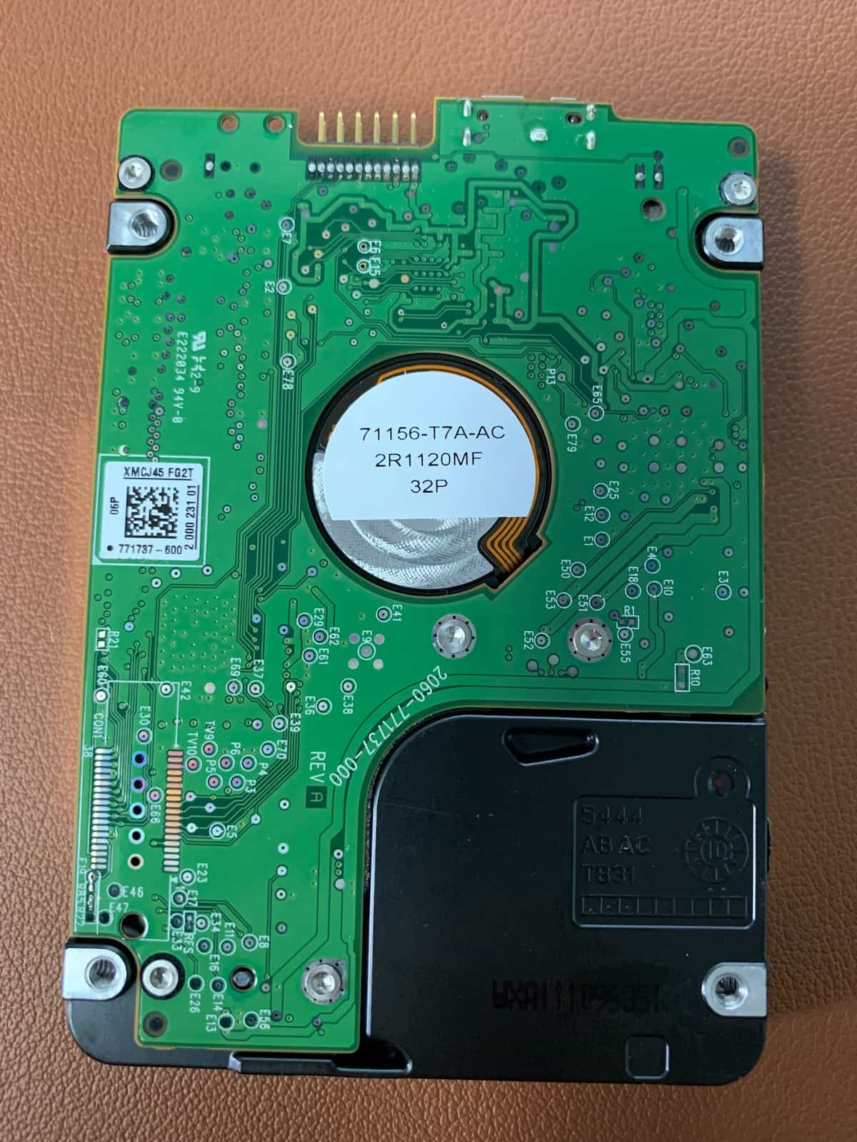 My Passport Data Recovery PCB WD10TMVW