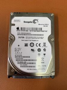 MacBook Pro Seagate Drive that is not booting fully