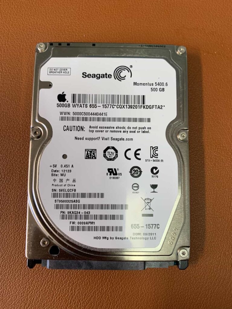 MacBook Pro Seagate Spinning Wheel Recovery
