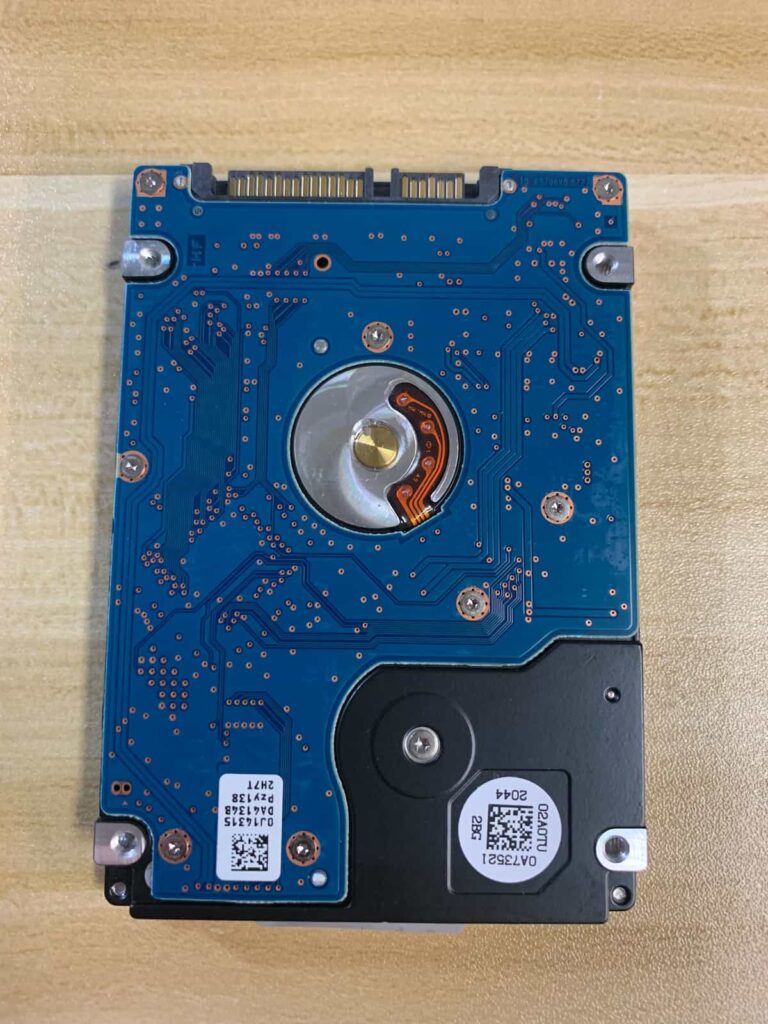 PCB of HTS547575A9E384 hard drive crash recovery