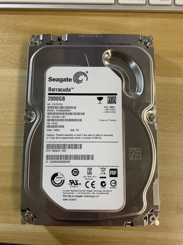 ST2000DM001 Seagate Data Recovery