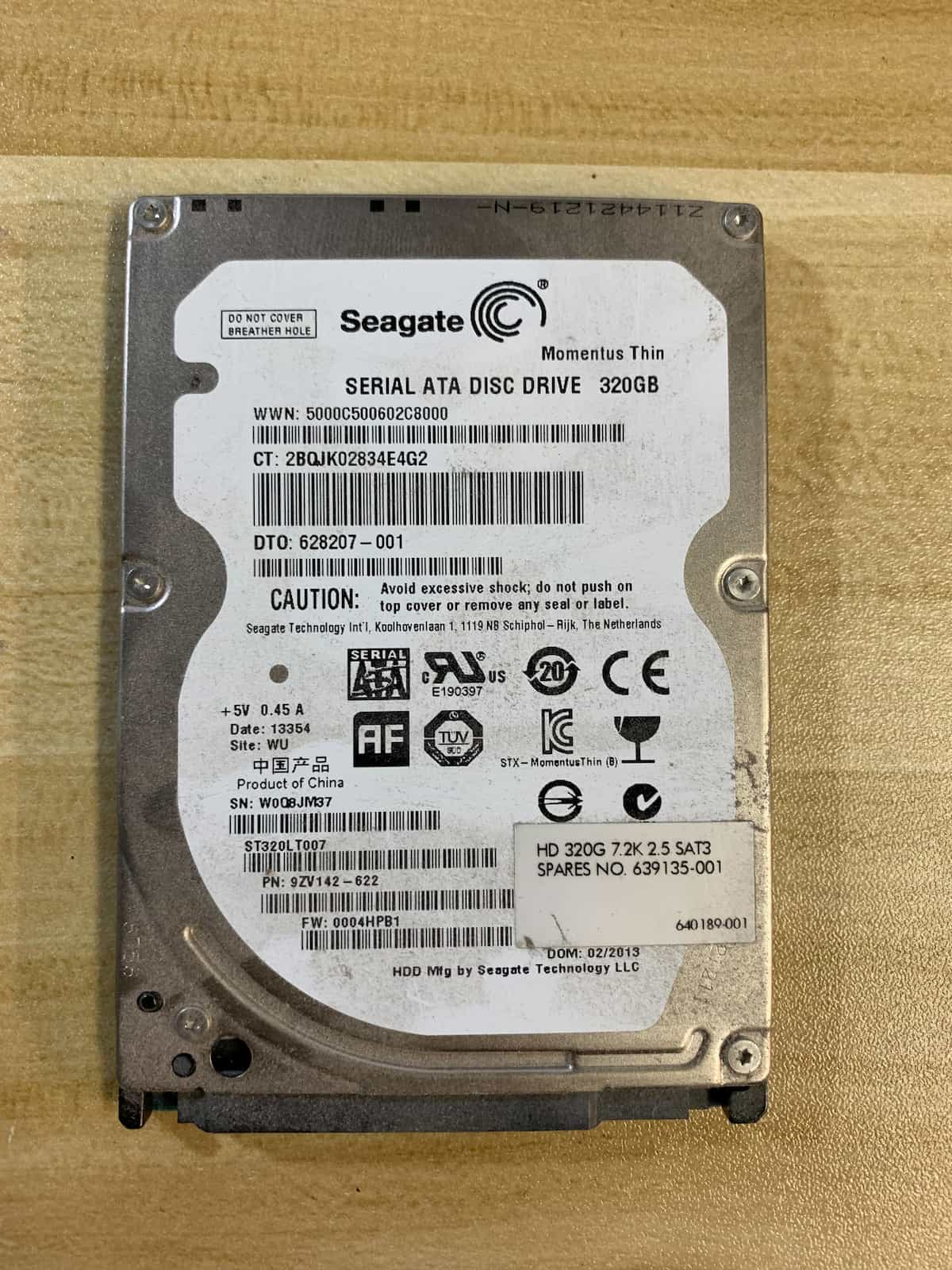 Seagate ST320LT007 Hard Drive