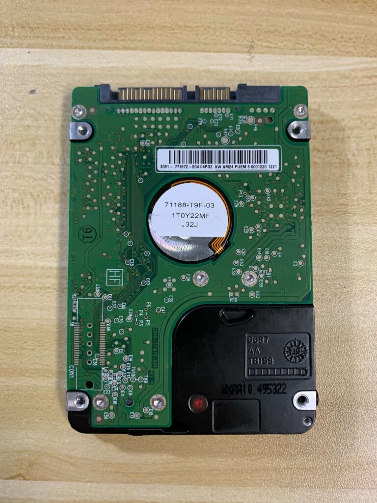 PCB of WD2500BEKT Western Digital Scorpio Black Drive