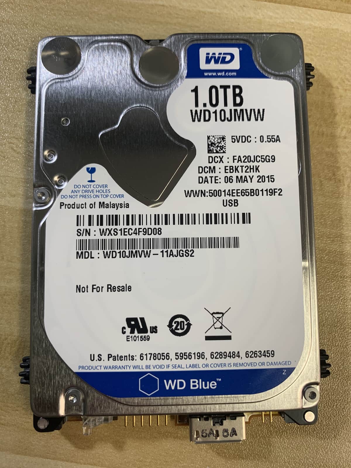My Passport WD10JMVW – 11AJGS2 Dropped Data Recovery