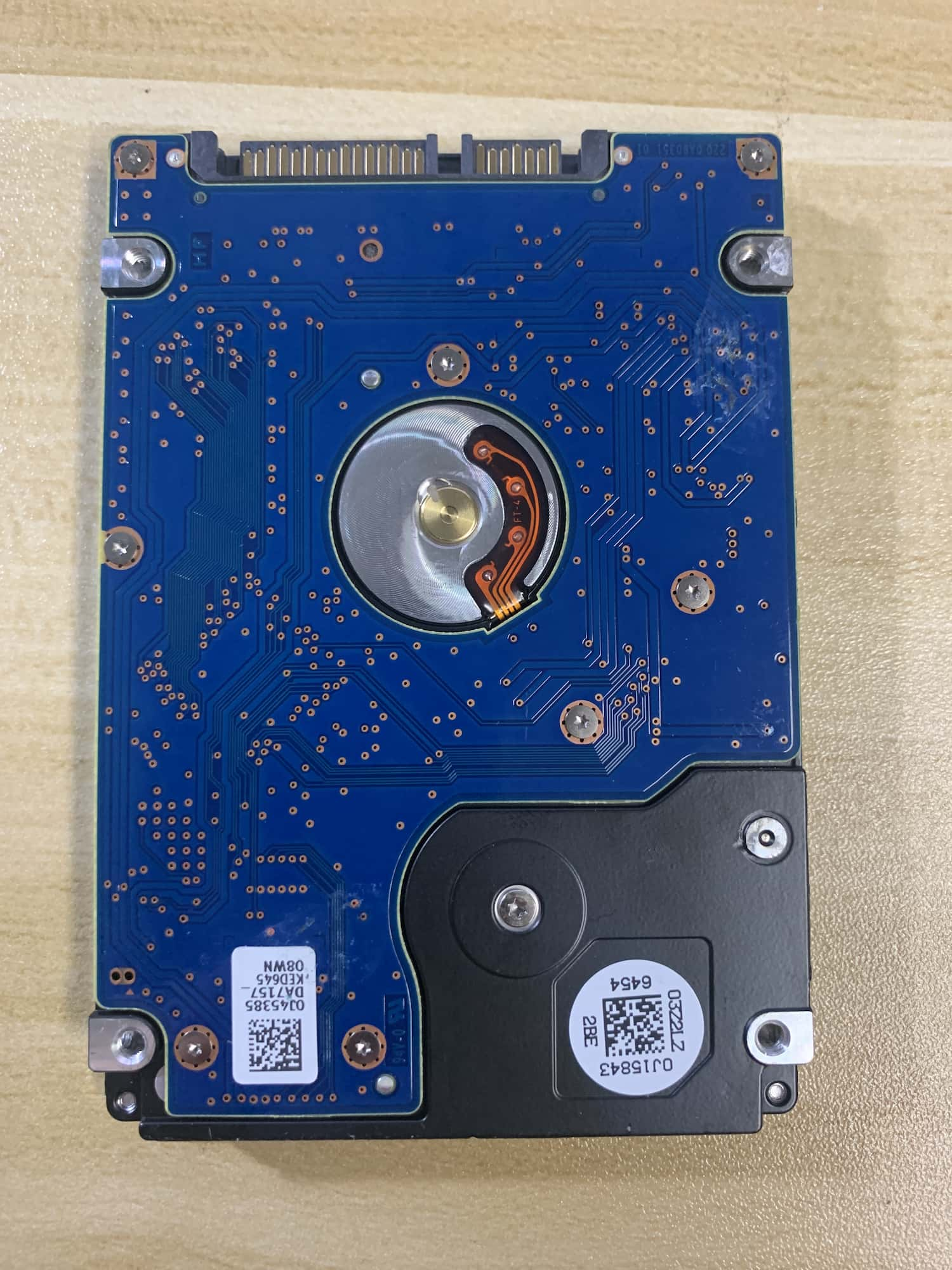 Liquid Damaged HTS721010A9E630 Data Recovery